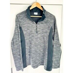 Black Columbia Quarter Zip Activewear Jacket Size XL